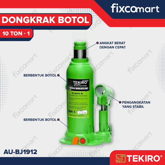 Tekiro Dongkrak Botol 10 Ton-1