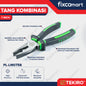 TEKIRO TANG KOMBINASI / LANCIP / POTONG LINESMAN / LONG NOSE /  DIAGONAL PLIERS 8 INCH