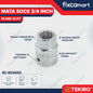 Tekiro Socket 3/4 inch 19 mm 12 PT / Mata Sock 3/4 Inch
