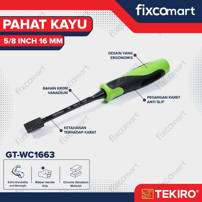 Tekiro Pahat Kayu 16 mm / Tekiro Wood Chisel 5/8 Inch