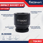 Tekiro Impact Socket 3/4 inch 6 PT 19 mm / mata sock impact