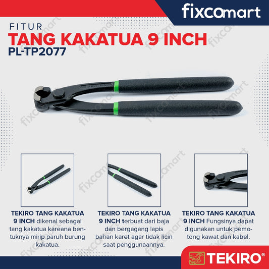 Tekiro Tang Kakatua 9 Inch / Tekiro Tower Pincer / Tang Burung