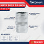 Tekiro Socket 3/8 inch 17 mm 12 PT / Mata Sock 3/8 Inch