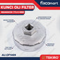 Tekiro Kunci Oil Filter Mangkok 72.5 mm (Innova)