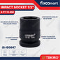 Tekiro Impact Socket 1/2 inch 6 PT 13 mm / mata sock impact
