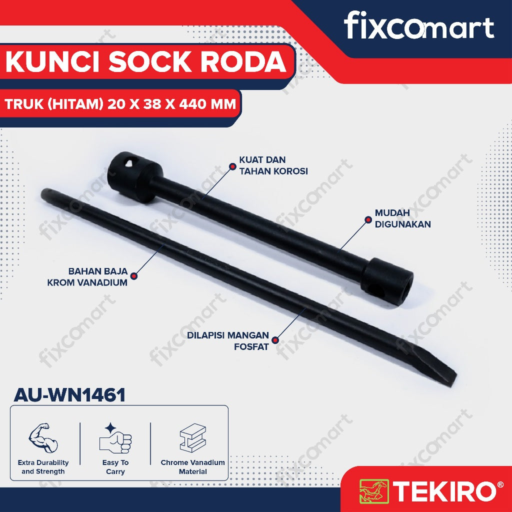 Tekiro Kunci Roda Truk Truck 20 x 38 x 440 mm