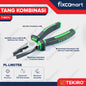 TEKIRO TANG KOMBINASI / LANCIP / POTONG LINESMAN / LONG NOSE /  DIAGONAL PLIERS 6 - 7 INCH