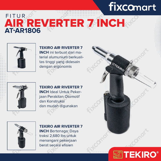 TEKIRO Air Riverter 7 Inch
