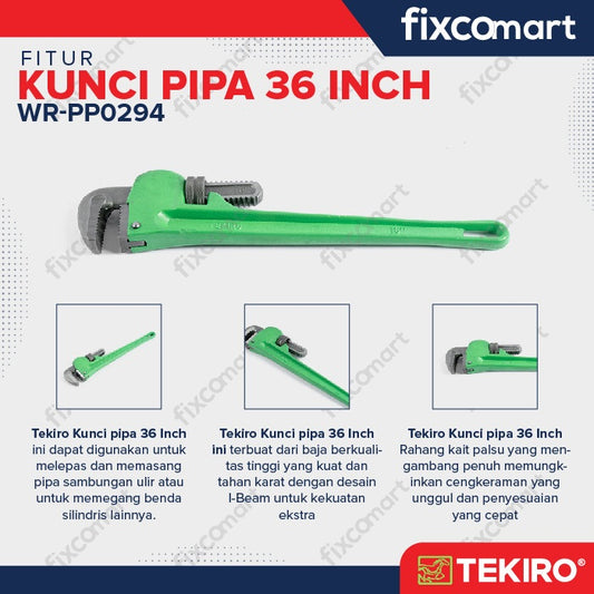 Tekiro Kunci Pipa 36 Inch