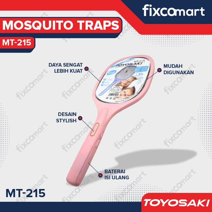 TOYOSAKI Raket Nyamuk - MT215