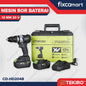 Tekiro Mesin Bor Baterai XV Brushless Cordless Hammer Drill