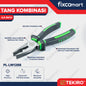TEKIRO TANG KOMBINASI / LANCIP / POTONG LINESMAN / LONG NOSE / DIAGONAL PLIERS 4.5 inch