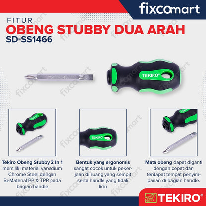 OBENG CEBOL STUBBY DUA ARAH TEKIRO