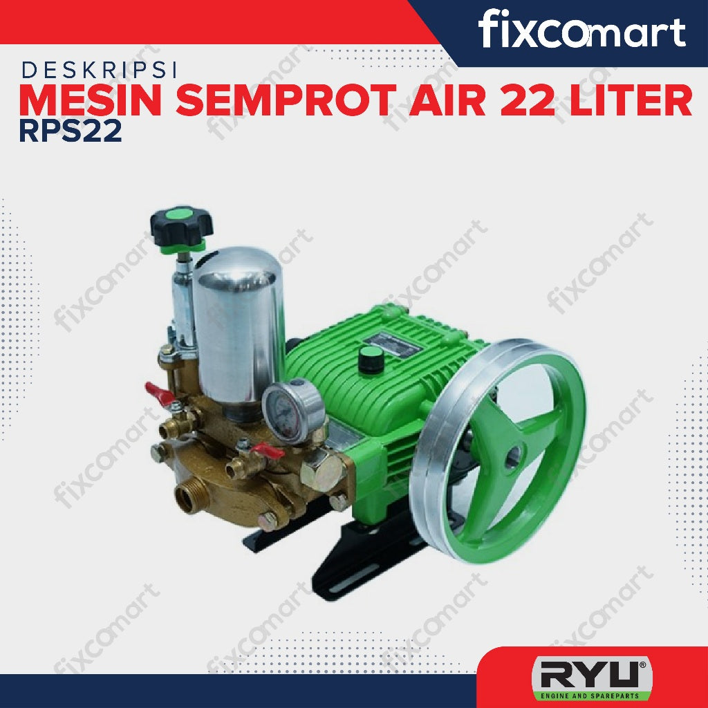 RYU Power Sprayer / Mesin Power Sprayer / Alat Cuci Motor Mobil RPS 22