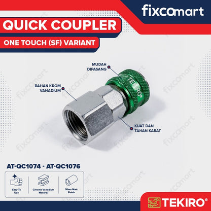 Tekiro Quick Coupler One Touch 20 / 30 / 40 SF / SH / SM / SP Sambungan Selang Kompresor