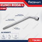 Kunci Roda L 21 mm / Tekiro Wheel Nut 21 mm