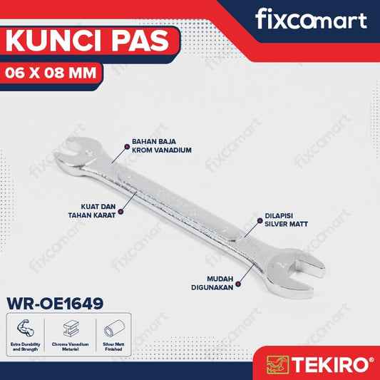 Tekiro Kunci Pas 6X8 MM