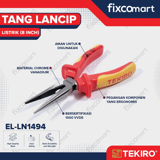 Tekiro Tang Lancip Listrik 8 Inch