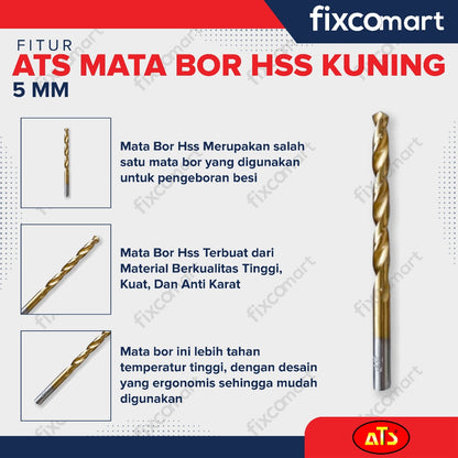 ATS Mata Bor HSS 1.5 – 13 MM