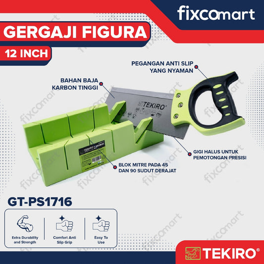 Tekiro Gergaji Figura 12 Inch / Tekiro Back Saw Set