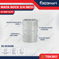 Tekiro Socket 3/4 inch 27 mm 12 PT / Mata Sock 3/4 Inch