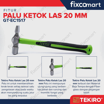 Tekiro Palu Ketok Las 20 mm / Palu Ketok