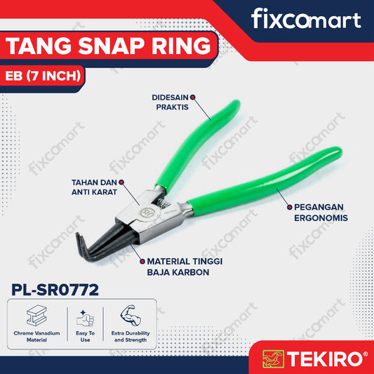 Tekiro Tang Snap Ring Eb 7 Inch / Tekiro Snap Ring Pliers