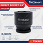 Tekiro Socket Impact 3/4 Inch 22 Mm 6 Pt / Mata Sock Impact