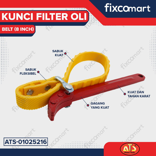 FIXCOMART - ATS Oil Filter / Filter Oli Belt 8 inch / inchi