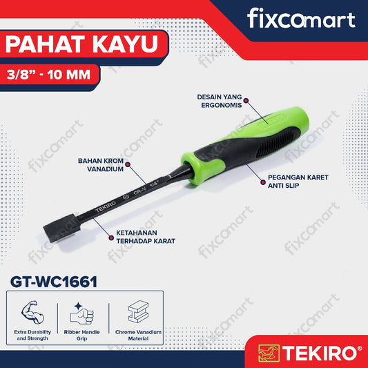 Tekiro Wood Chisel 3/8 Inch / Tekiro Pahat Kayu 10 Mm