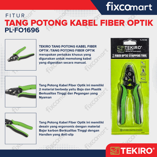 Tekiro Tang Potong Kabel Fiber Optik