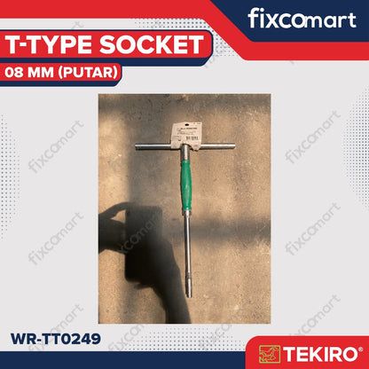 HARGA SPESIAL TEKIRO T-Type Socket 08 Mm (Putar)