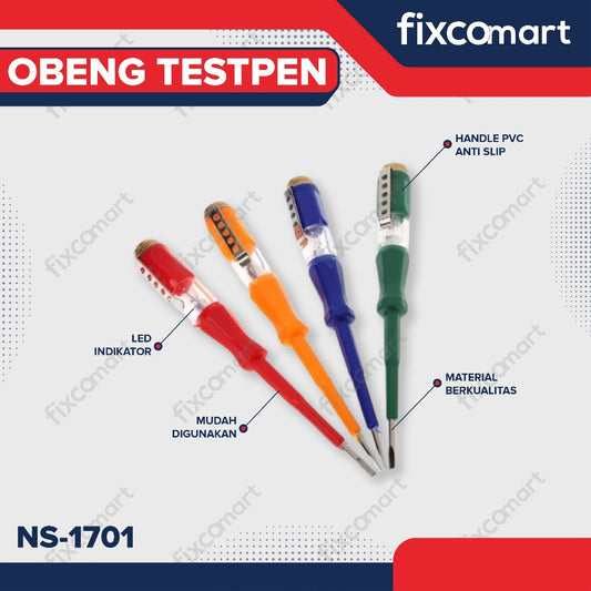 Boss Obeng Test Pen Cek Tegangan Listrik
