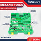 Tekiro Tool Set 100 Pcs / Tekiro Mechanic Tools 100 Pcs