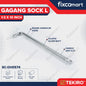 Tekiro Gagang Kunci Sock L Offset Handle Kunci Sok 1/2 Inch x 10 Inch