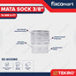 Tekiro Socket 3/8 inch 19 mm 6 PT / Mata Sock 3/8 Inch