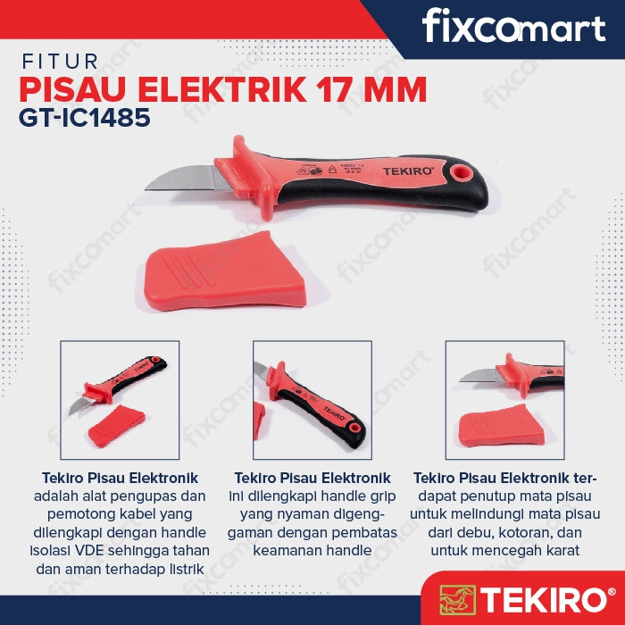 Tekiro Pisau Elektrik / Tekiro Insulation Cutter