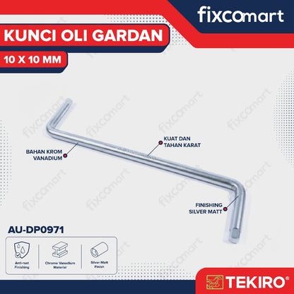 Tekiro Kunci Oli Ganda 10 X 10 mm / Tekiro Drain Plug Wrench