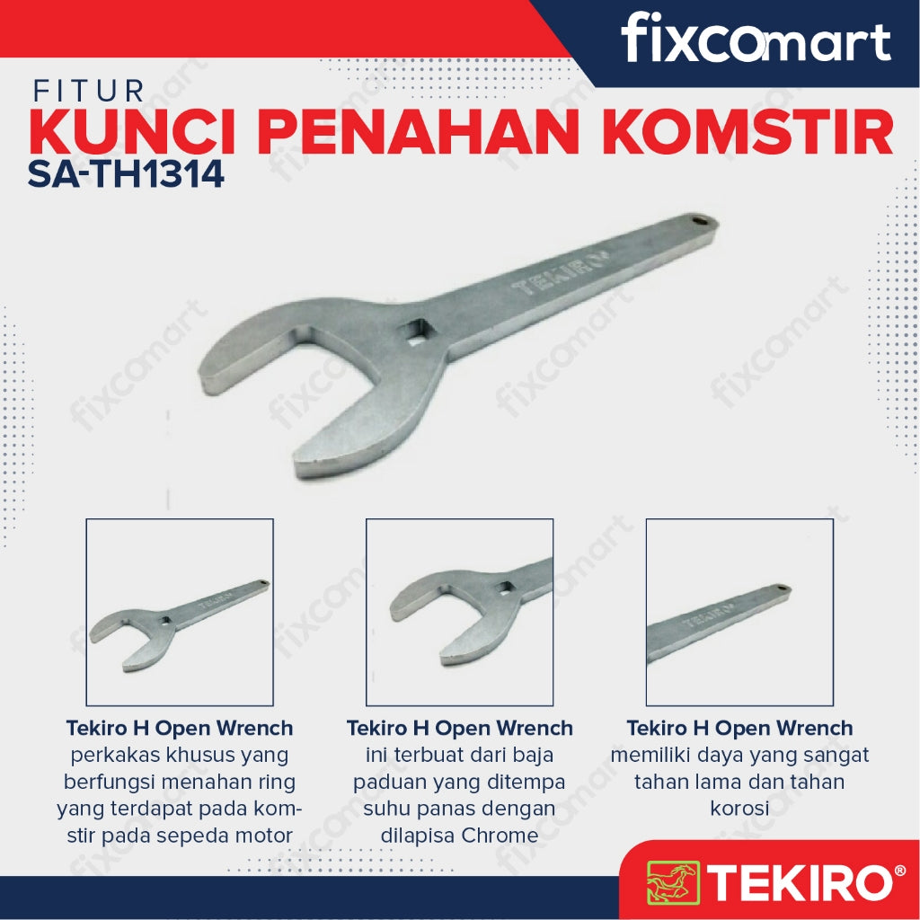 Tekiro H Open Wrench / Kunci Penahan Komstir