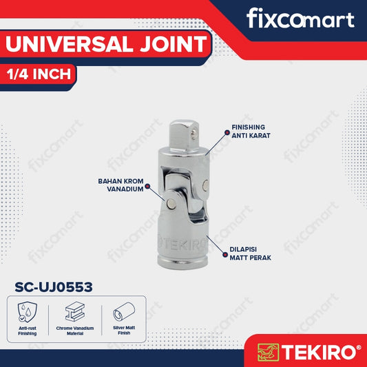Tekiro Universal Joint 1/4 Inch / Sambungan Mata Sock