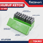 Huruf Ketok Tekiro 2.5 mm / Ketok Huruf Tekiro