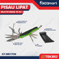 Tekiro Pisau Lipat Multifungsi 15 In 1