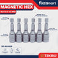 Tekiro Magnetic Hex Nut 10 X 65 mm / Kunci Roofing