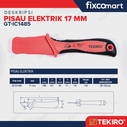 Tekiro Pisau Elektrik / Tekiro Insulation Cutter