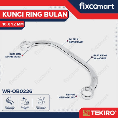 Tekiro Kunci Ring Bulan 10X12 mm