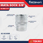 Tekiro Socket 3/8 inch 16 mm 6 PT / Mata Sock 3/8 Inch