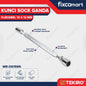 Tekiro Double Swivel Wrench / Kunci Sock Ganda Flexible 10X12 Mm
