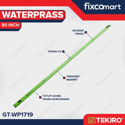 Tekiro Waterpass 80 Inch / Alat Ukur Level