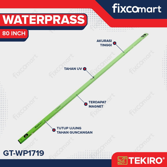 Tekiro Waterpass 80 Inch / Alat Ukur Level