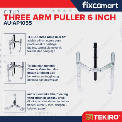 Tekiro Treker Kaki Tiga 6 Inch